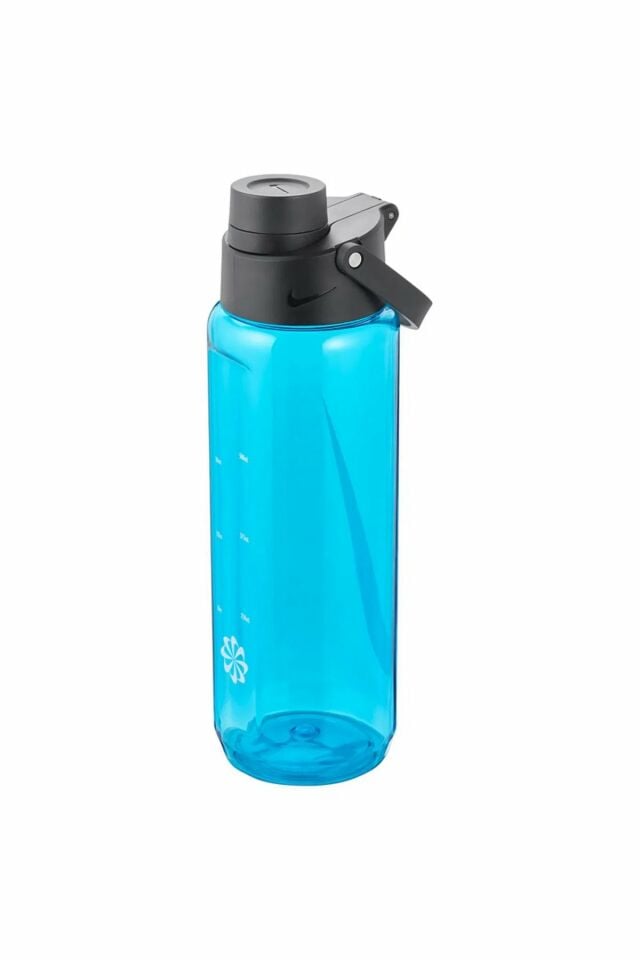 Nike Tr Renew Recharge Chug Bottle 24 Oz Blue Fury/Black/White Unisex Sporcu Suluk Mavi/Siyah/Beyaz N.100.7636.445.24