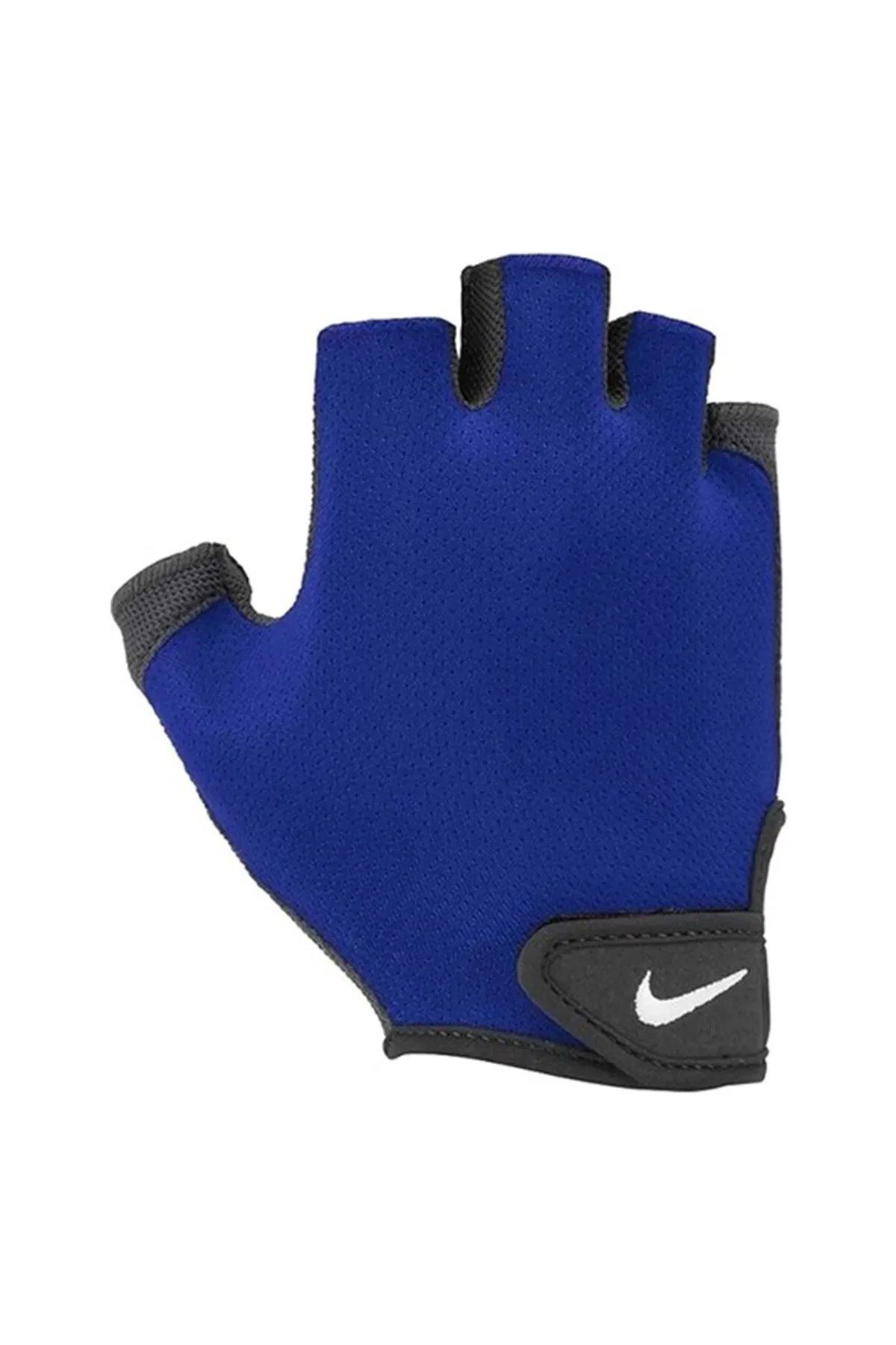 Nike M Essential Fg Game Royal/Anthracite/White L Erkek Antrenman Fitness Eldiveni Mavi/Siyah N.000.0003.405.LG