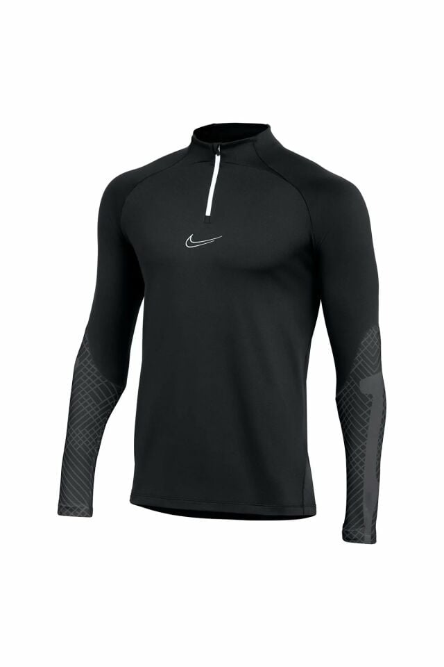 Nike Dri-Fit Strike Dril Top K Erkek Futbol Antrenman Sweatshirt Siyah DH8732-010