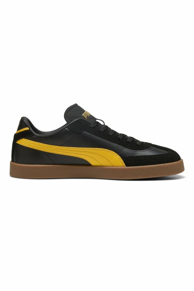 Puma Club II Era Erkek Spor Ayakkabı Siyah/Sarı 39744721 43