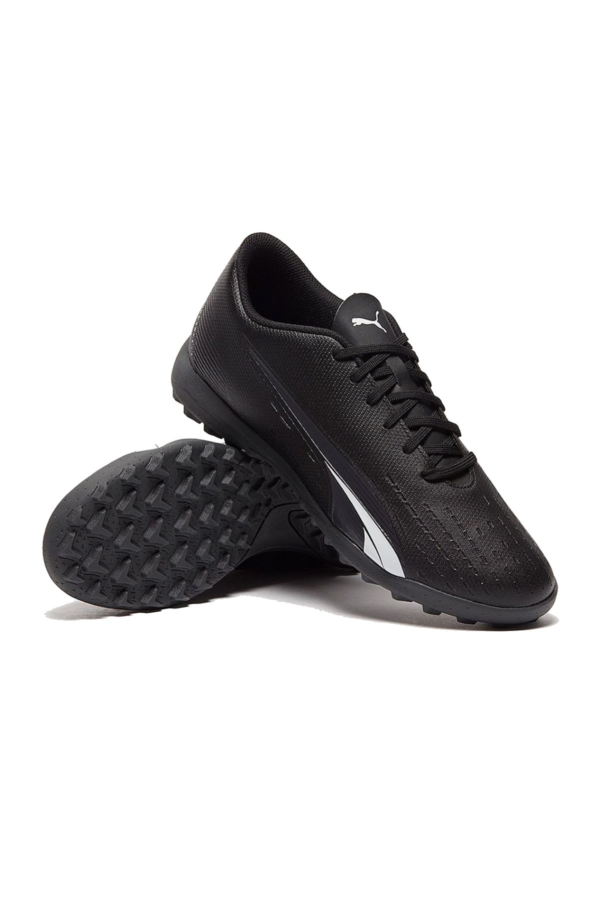 Puma Ultra Play TT Puma-Black Puma-White Erkek Futbol Halı Saha Ayakkabısı - 10722602