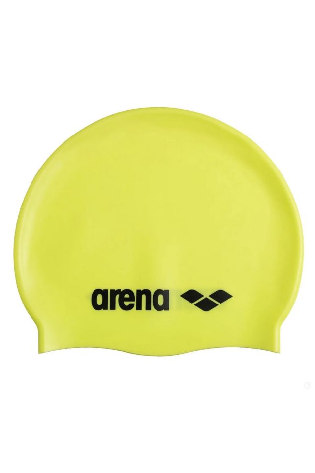 Arena Classic Silicone Unisex Yüzücü Bone Sarı 91662107