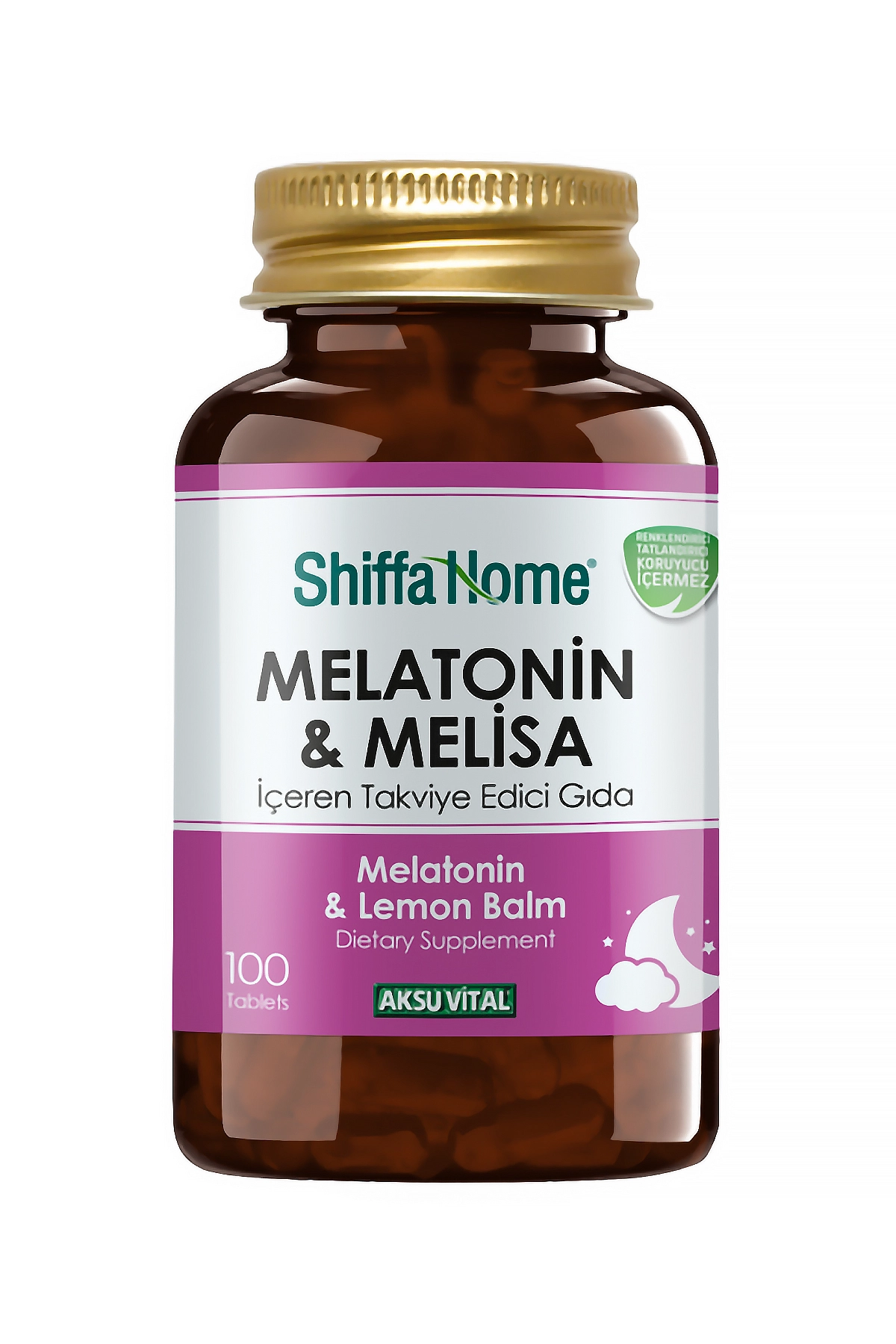 AksuVital Shiffa Home Melatonin & Melisa 100 Tablet