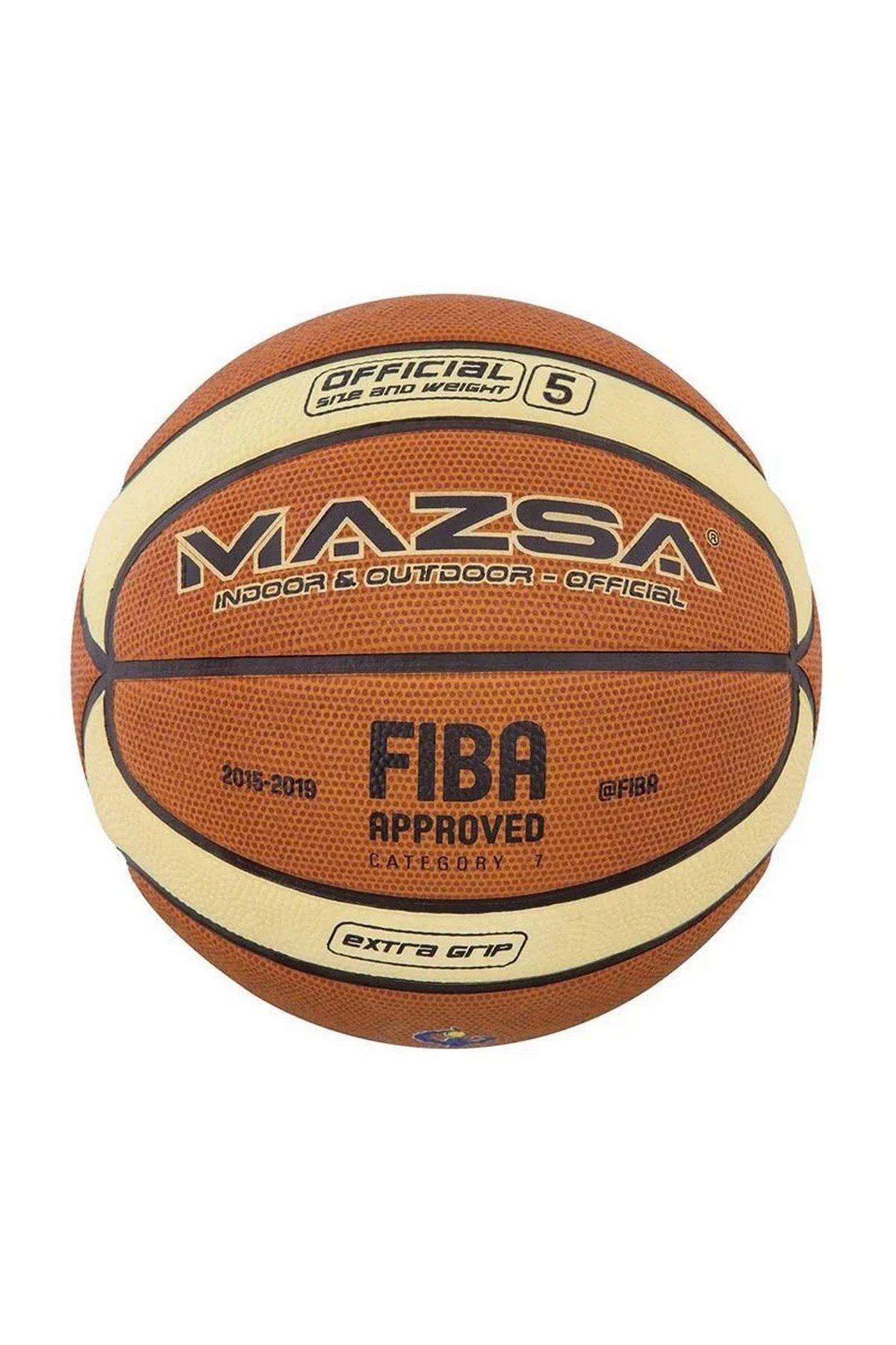 Mazsa BB-KRC05000 No 5 Kauçuk Basketbol Topu Turuncu