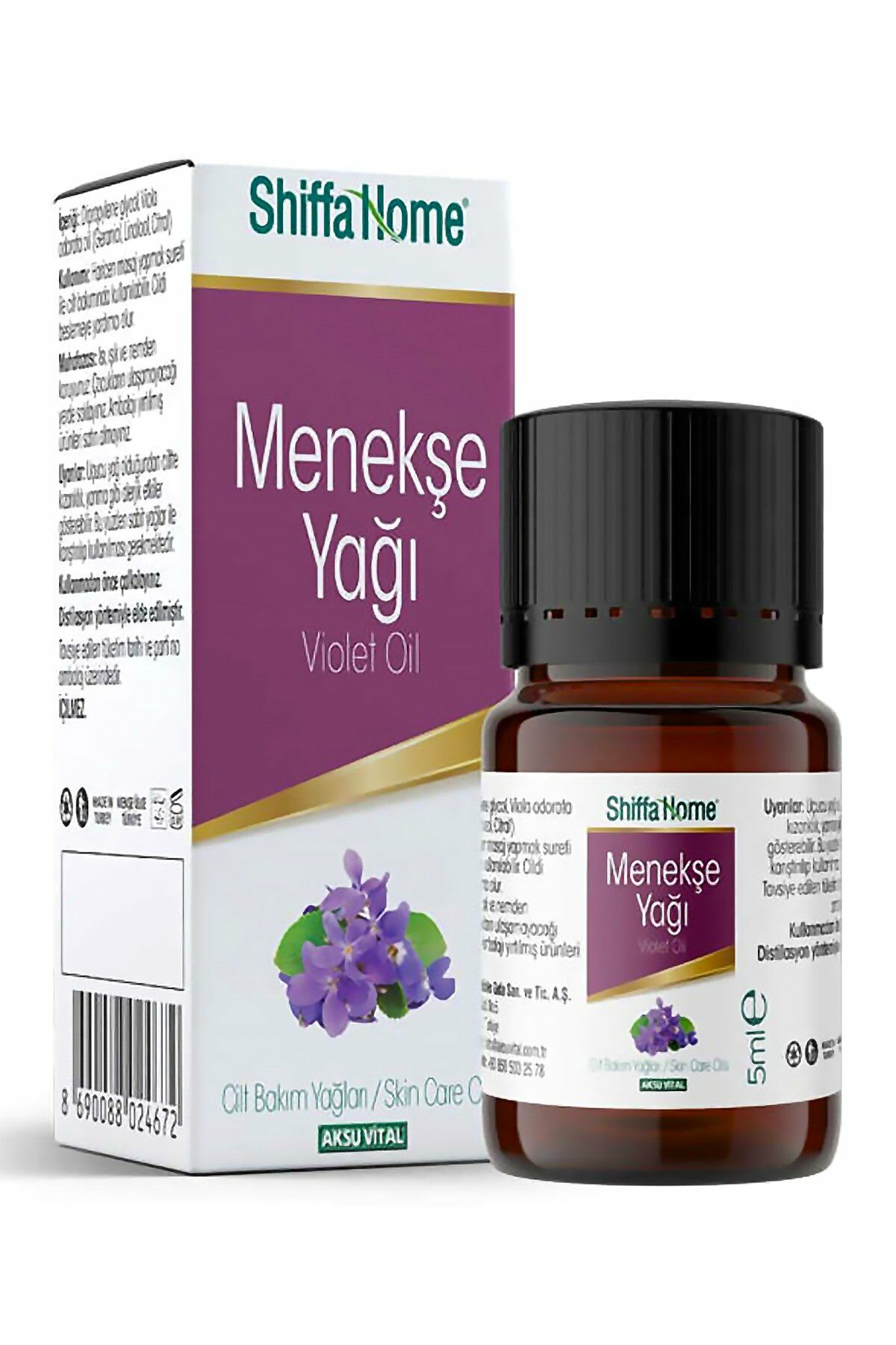 AksuVital Shiffa Home Menekşe Yağı 5ml