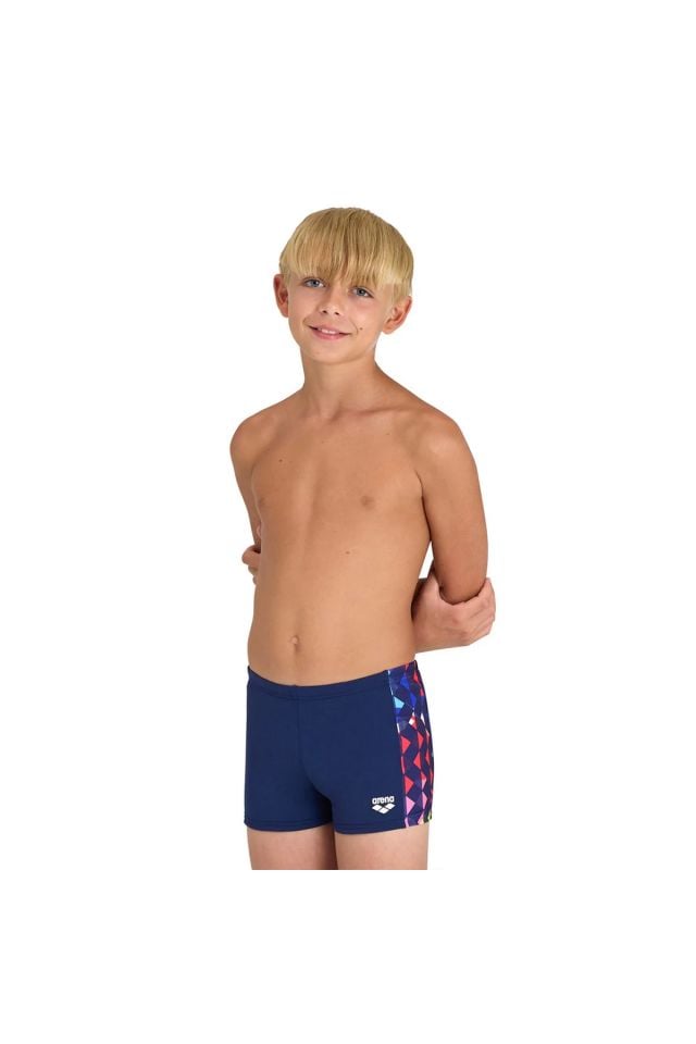 Arena Boy's Carnival Swim Short Çocuk Yüzücü Boxer Mayo Mavi 006002750