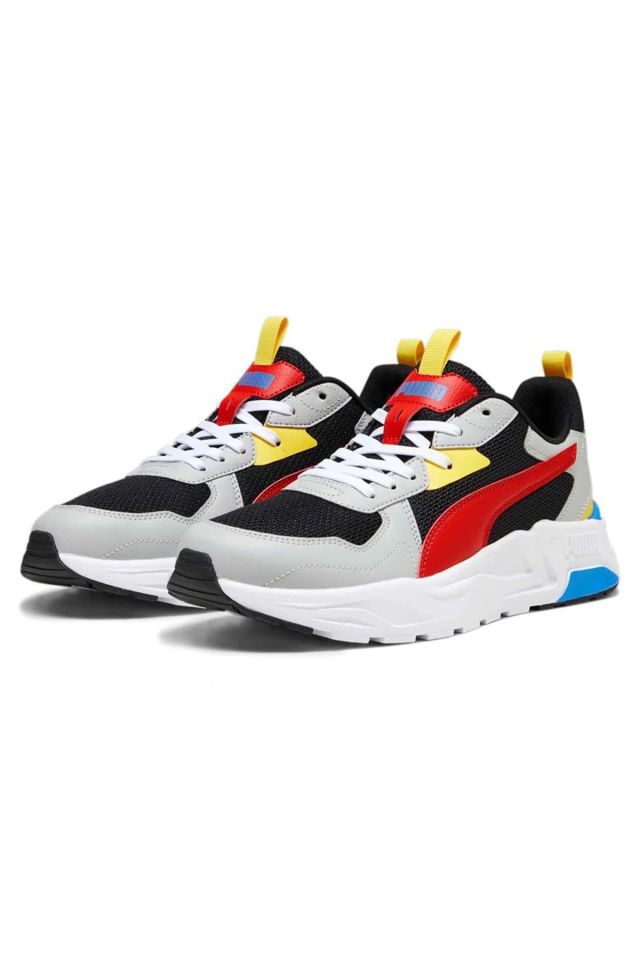 Puma Trinity Lite PUMA-Black For All Time Red Cool Light Gray Erkek Sneaker Ayakkabı 38929211