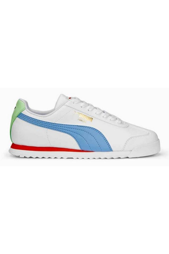 Puma Roma Basic+ Puma-White Day Dream Spring Fern Erkek Spor Ayakkabı 36957147