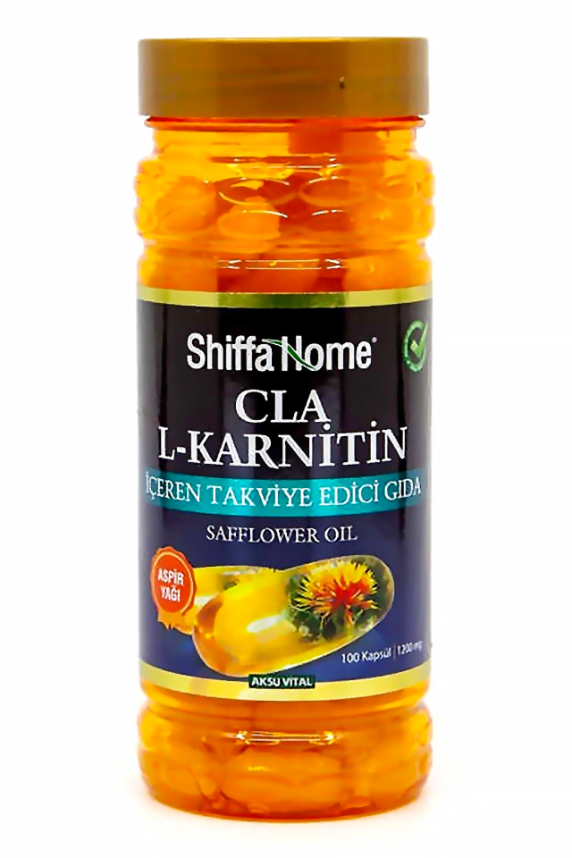 AksuVital Shiffa Home Aspir Yağı CLA L-Karnitin 1200mg 100 Softjel