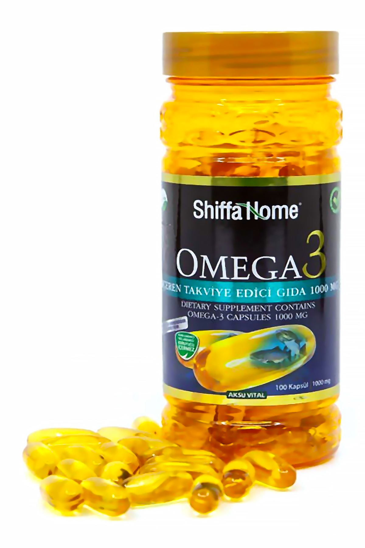 AksuVital Shiffa Home Omega 3-6-9 1000mg 100 Softjel