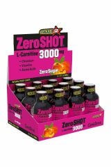 ZeroSHOT L-Carnitine 3000mg Şeftali 60ml x 12 Adet