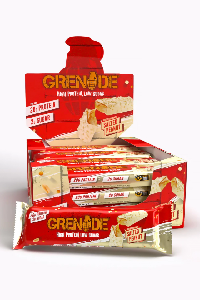 Grenade Carb Killa Protein Bar Beyaz Çikolata & Yer Fıstığı 60g 12 Adet