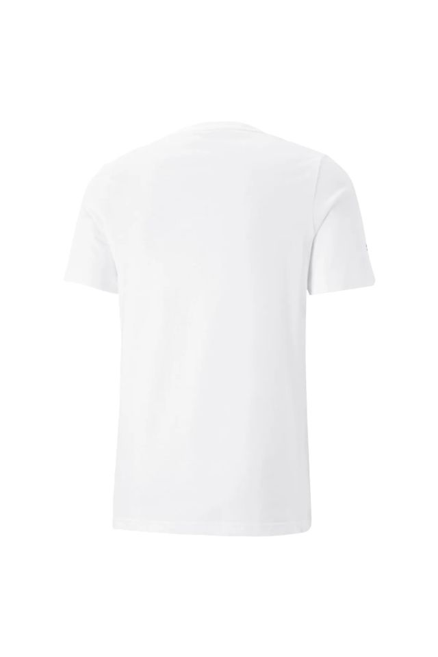 Puma BMW Mms Ess Logo Tee White T-Shirt Erkek Tişört Beyaz 53814802