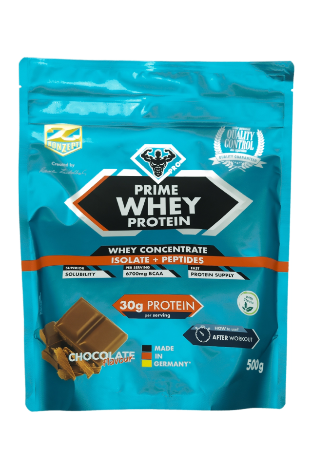 Z-Konzept Prime Whey Protein Çikolata 500g 13 Servis