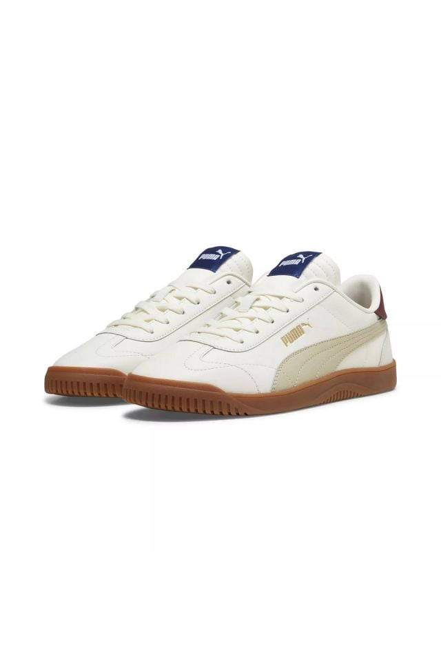 Puma Club 5v5 Warm White Putty Red Royal Beyaz Erkek Sneaker Ayakkabı 38940608