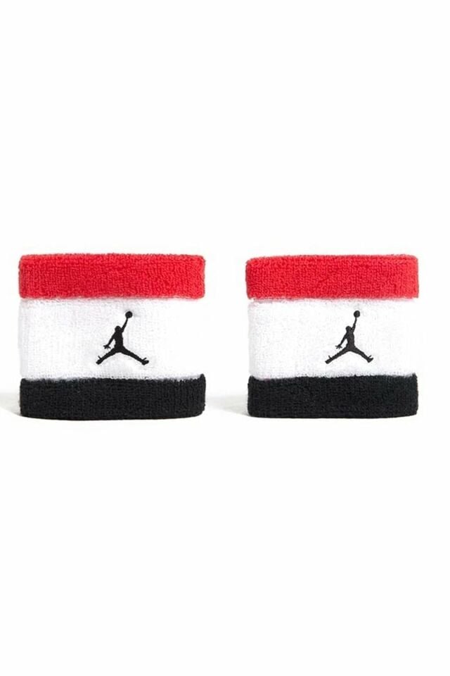 Nike Jordan M Wristbands 2 Pk Terry Unisex Kırmızı Antrenman Bileklik J.100.4300.667.OS
