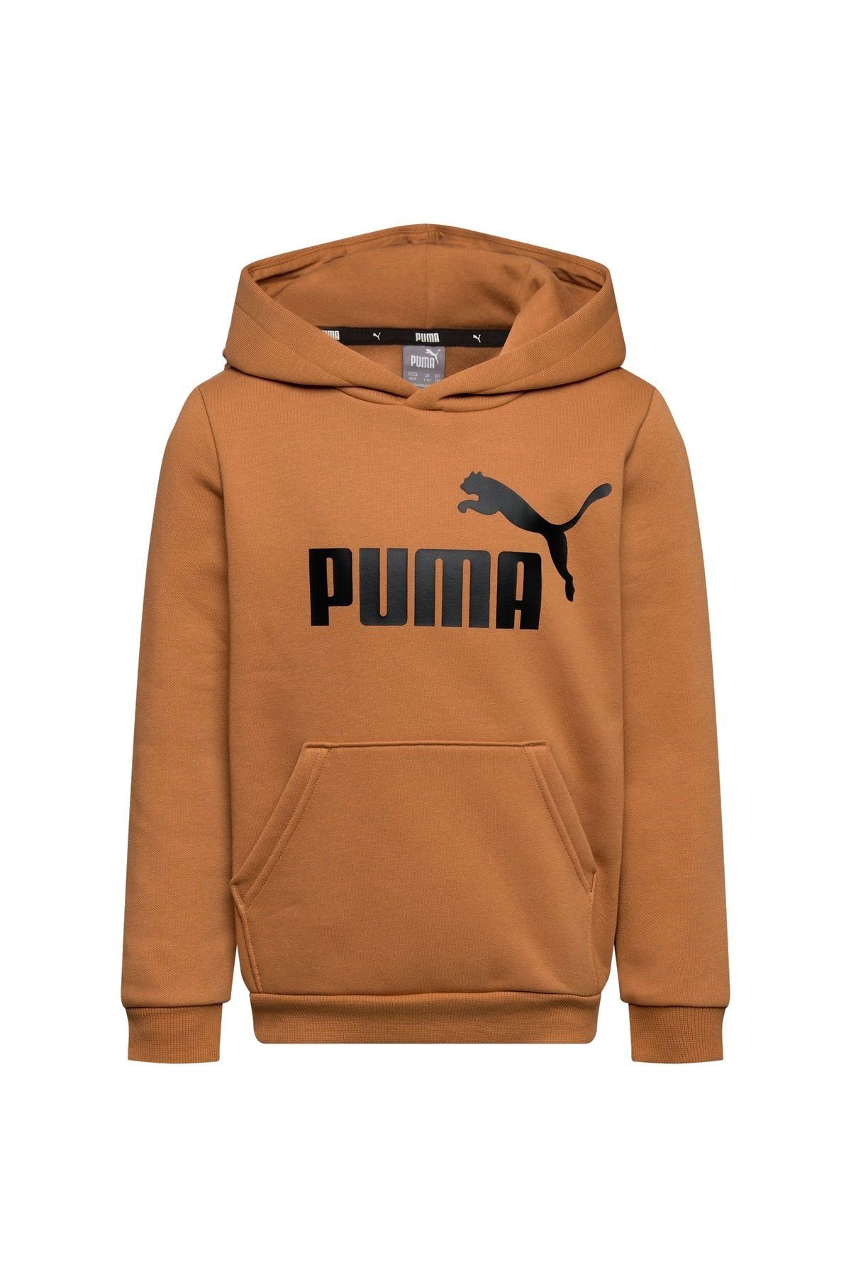 Puma Sport Style ESS Big Logo Hoodie Erkek Sweatshirt Kahve 58668919