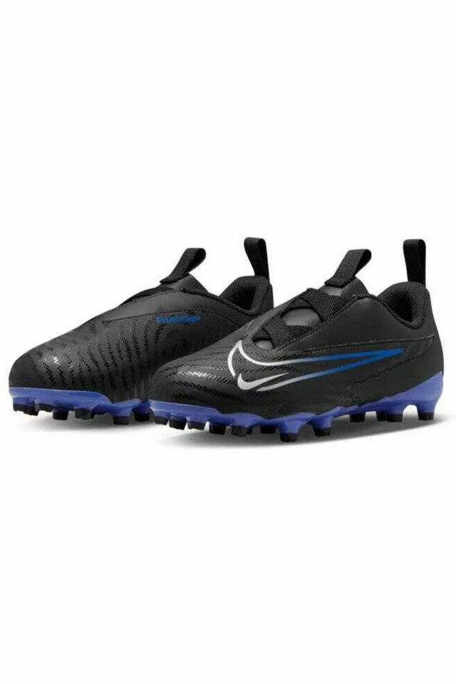 Nike Phantom Gx Academy FG-MG Çocuk-Genç Futbol Krampon Siyah/Mavi DD9549-040