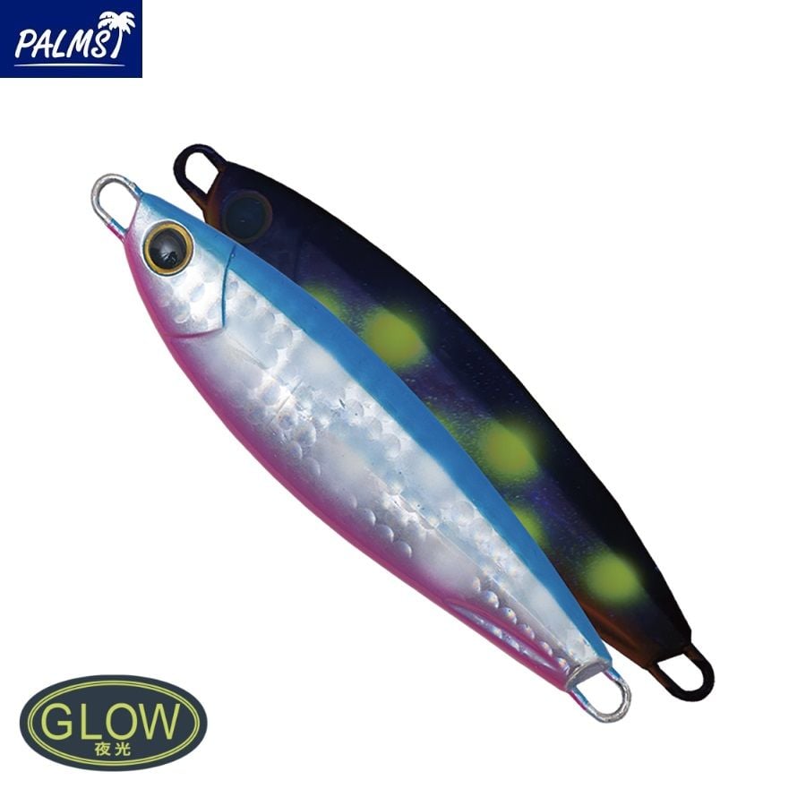 Palms Dax Swim 80 gr Metal Jig -RZ-292- Spot Glow Blue Pink