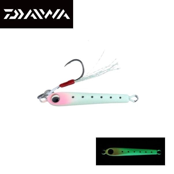 Daiwa Gekkabijin Prisoner 1.5 gr Jig - Luminous Pink Shirasu