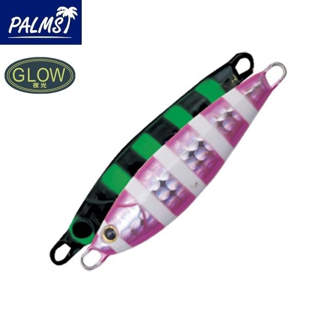 Palms The Dax 60 gr Metal Jig - RZ-474 - Double Pink Zebra Glow