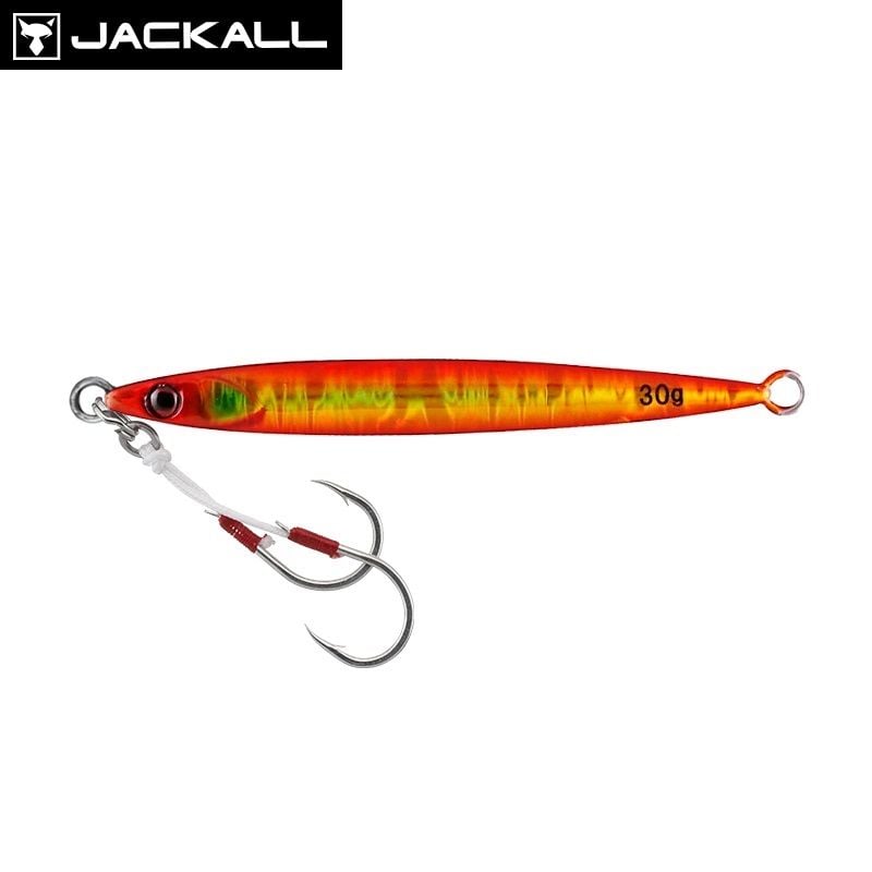 Jackall Big Backer Slide Stick Jig 40 gr - Magma Wave Holo