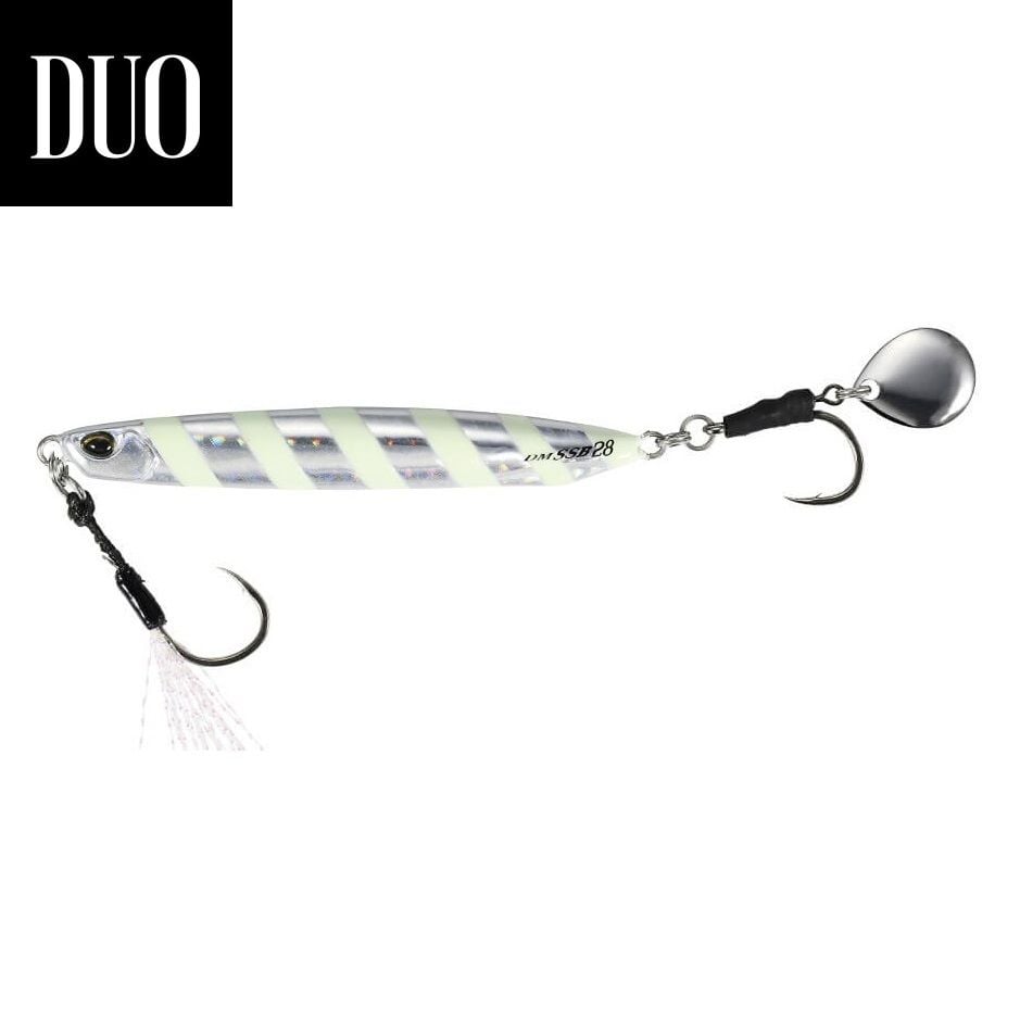 Duo Drag Metal SS Blade 55 gr Jig- Zebra Glow