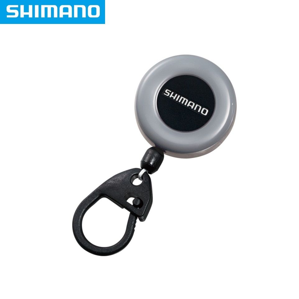 Shimano Pin-On Reel R - Karabiner - Light Gray