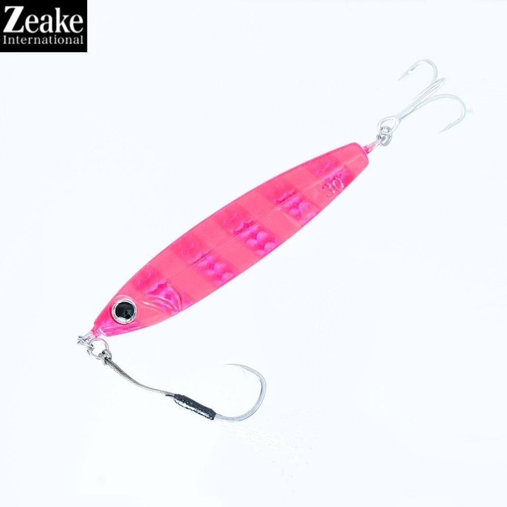 Zeake Z Sardine 40 gr Jig - ZS113 - Pink UV Zebra