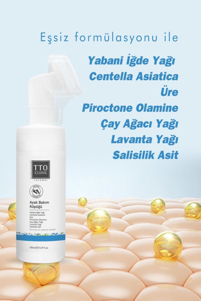 TTO Clinic Ayak Bakım Köpüğü 150 ml