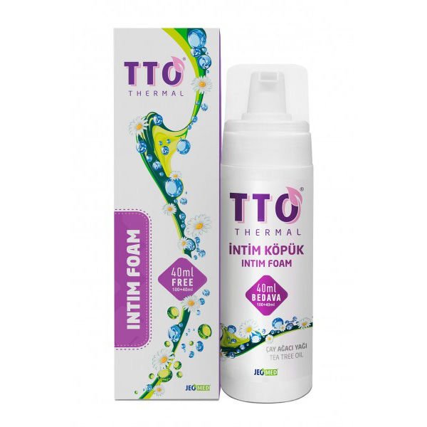 TTO İntim Köpük 100 ml + 40 ml Hediye