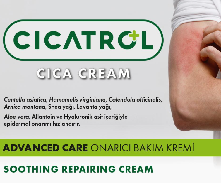 Cicatrol Onarıcı Bakım Kremi 50 ml