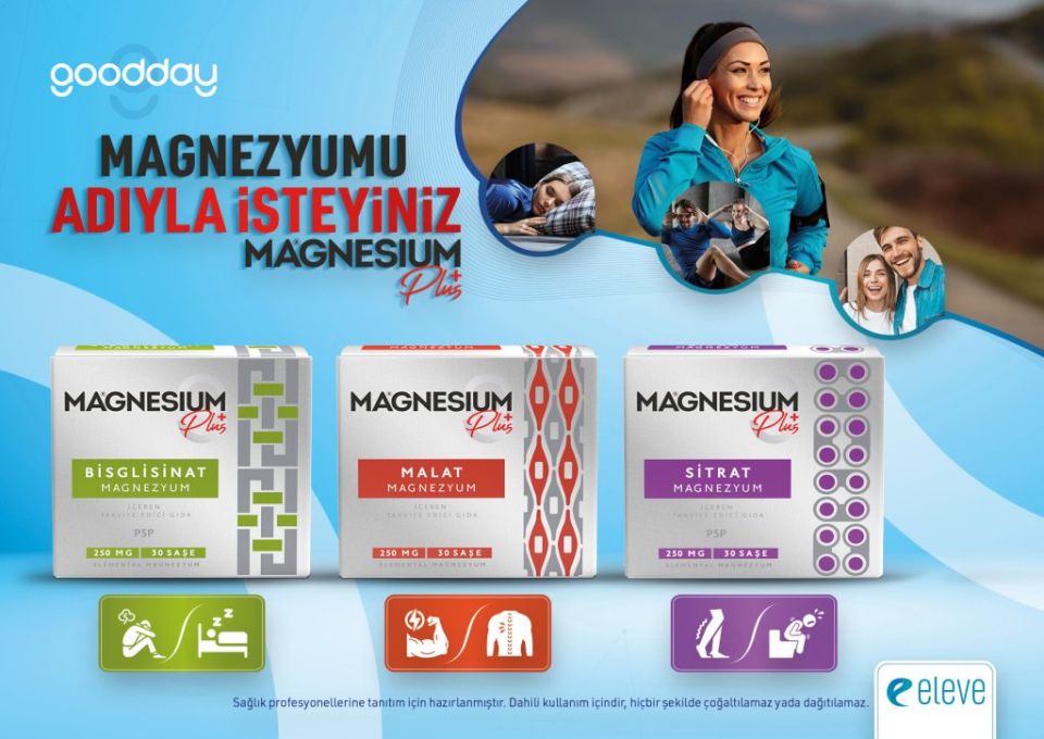 Goodday Magnesium +Plus Magnezyum Malat 30 Tablet