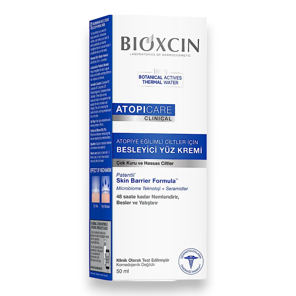 Bioxcin Atopicare Besleyici Yüz Kremi 50 ml