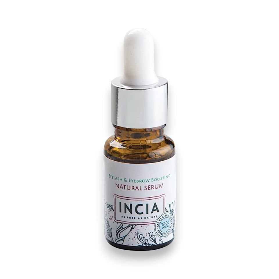 Incia Kaş ve Kirpik Güçlendirici Doğal Serum 10 ml