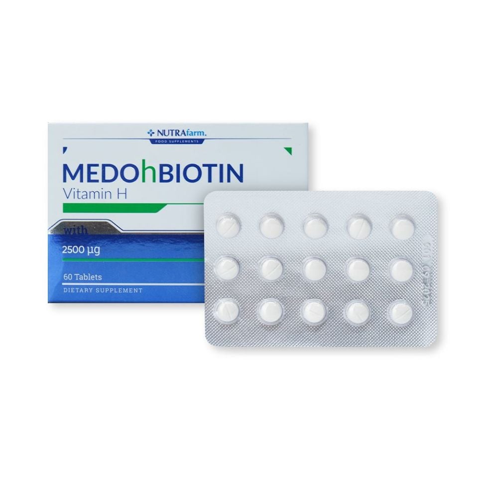 Dermoskin Medohbiotin Biotin 2,5mg 60 Tablet
