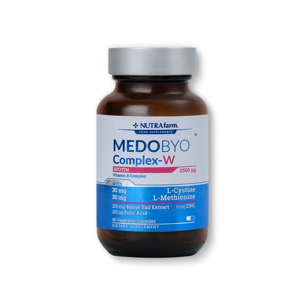 NutraFarm Medobyocomplex-W Biotin 60 Kapsül (Kadın)