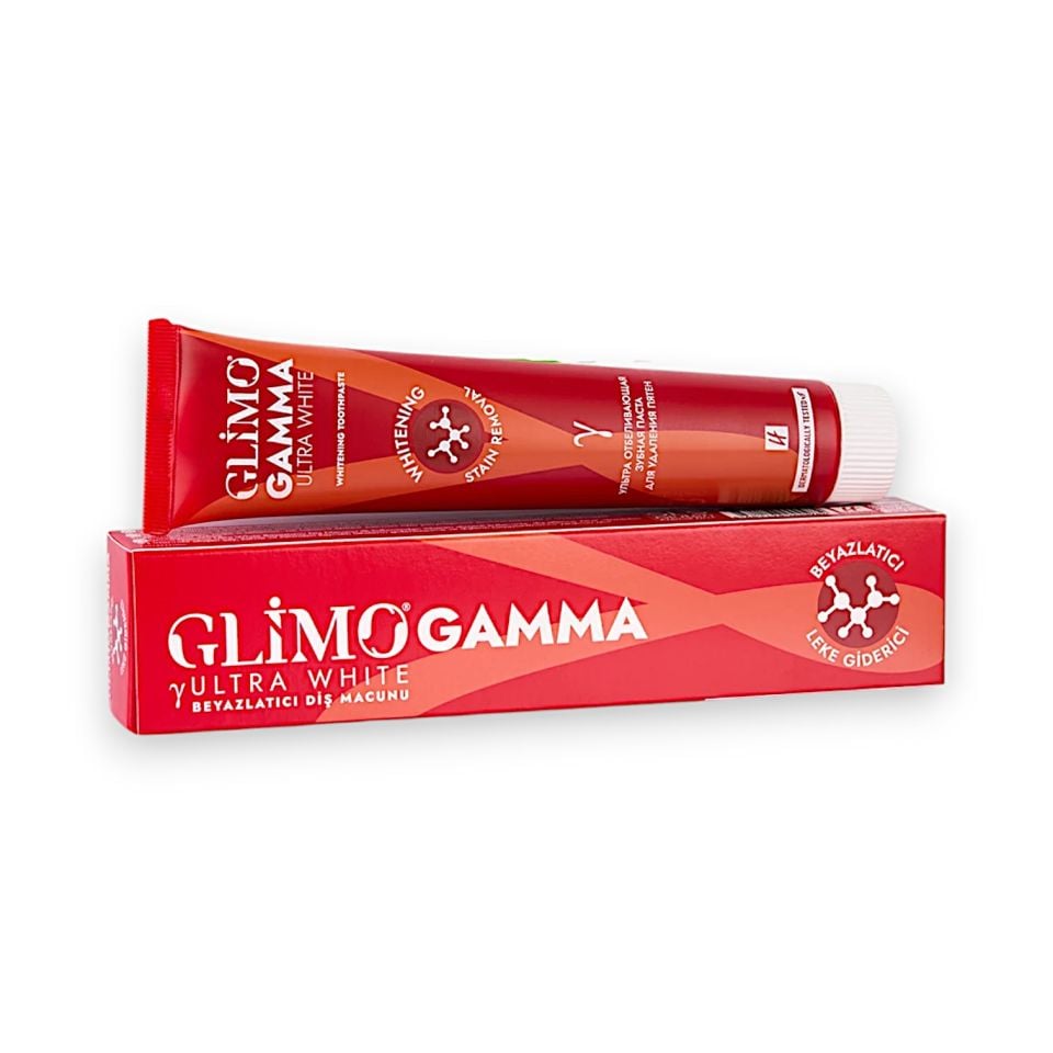 Glimo Gamma Ultra White Beyazlatıcı Diş Macunu 75 mL