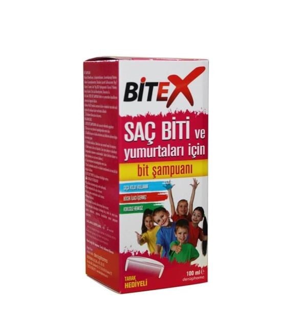 Bitex Saç Biti ve Yumurtaları İçin Şampuan 100 mL