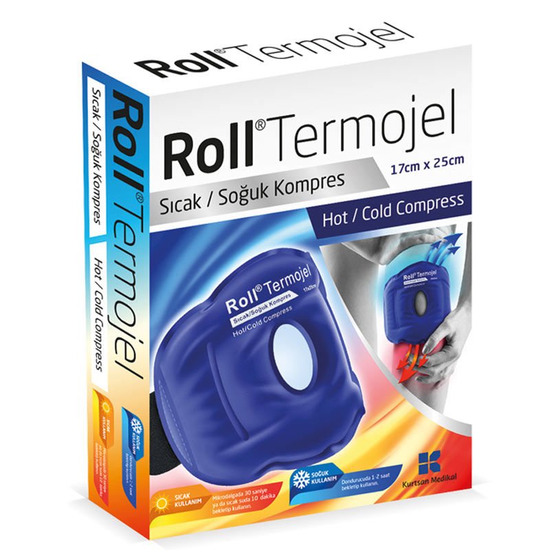 Roll Termojel Sıcak - Soğuk Kompres 17 cm x 25 cm