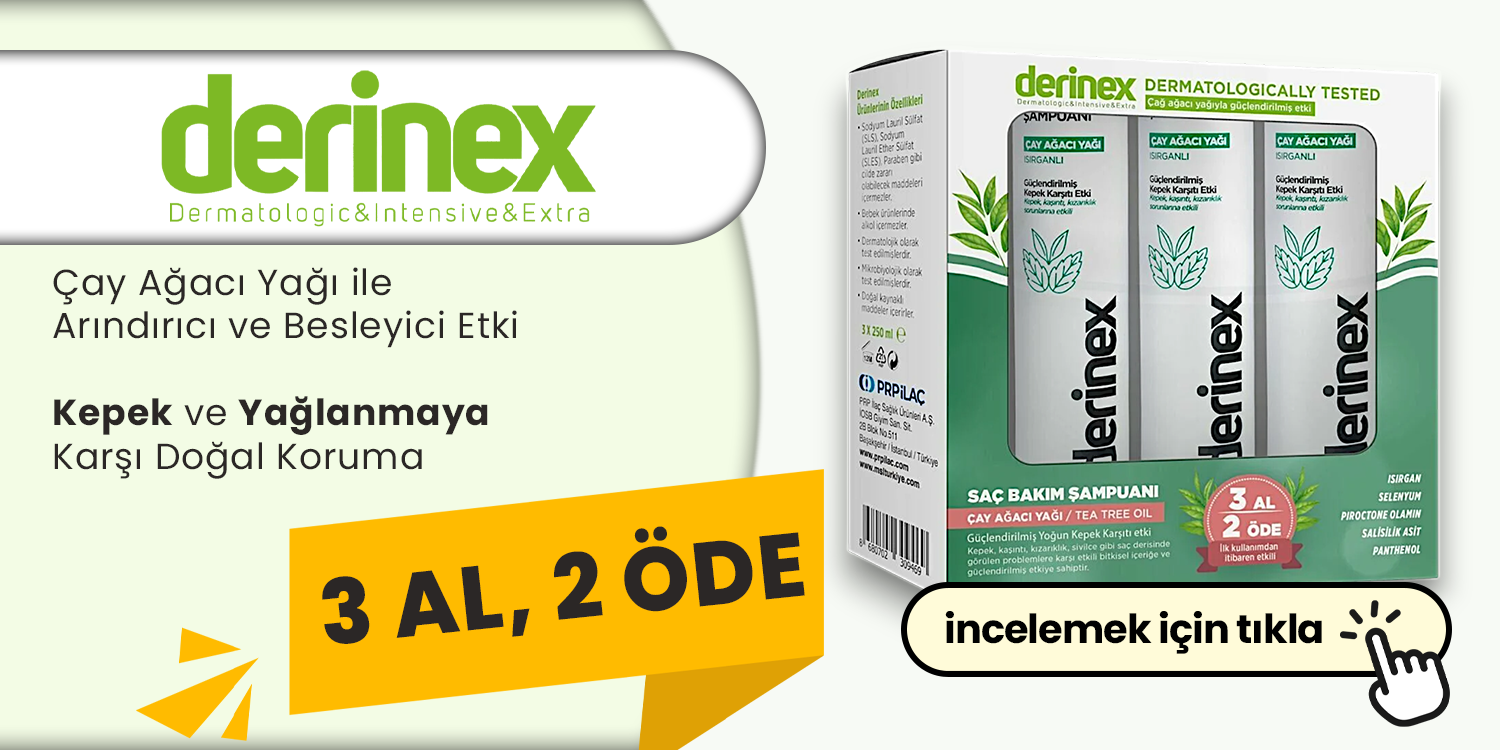 Derinex Çay Ağacı Şampuan