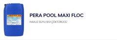 PERAPOOL MAXİFLOC  Sıvı topaklayıcı -çöktürücü / 30 kg