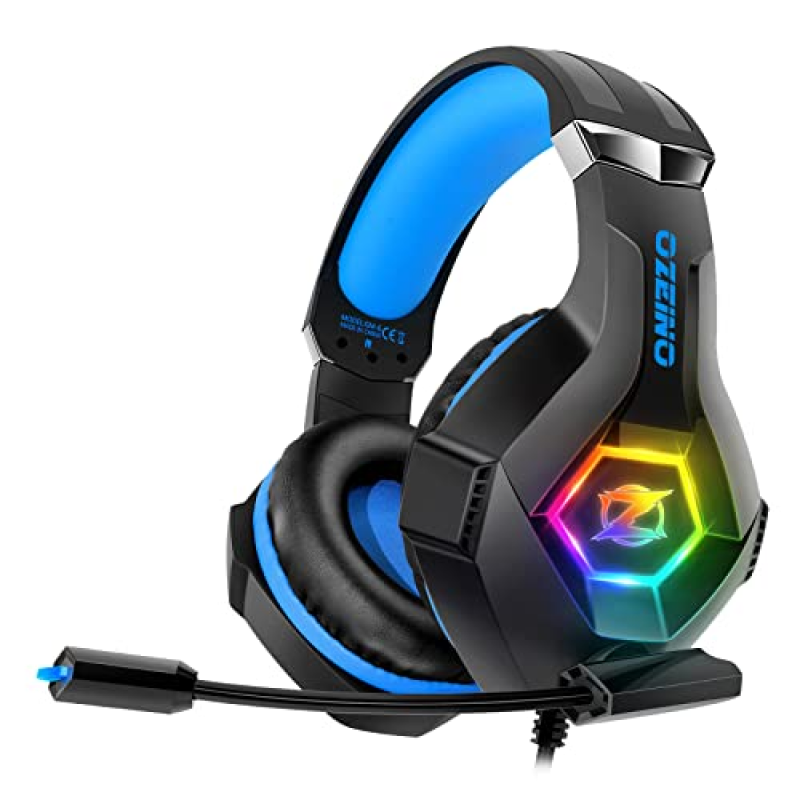 Rampage SN-R10 ALQUIST Siyah 3,5mm RGB Gaming Oyuncu Mikrofonlu Kulaklık 2