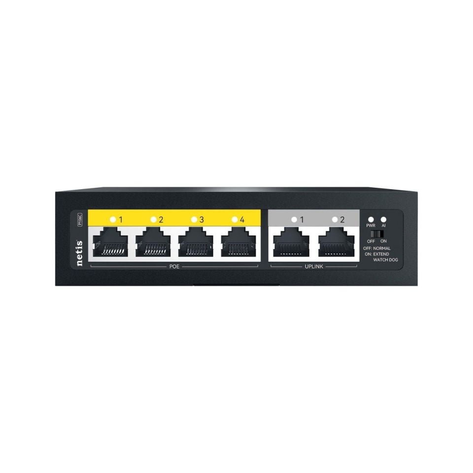 P106C 4POE+2RJ45 100M Standard POE Switch