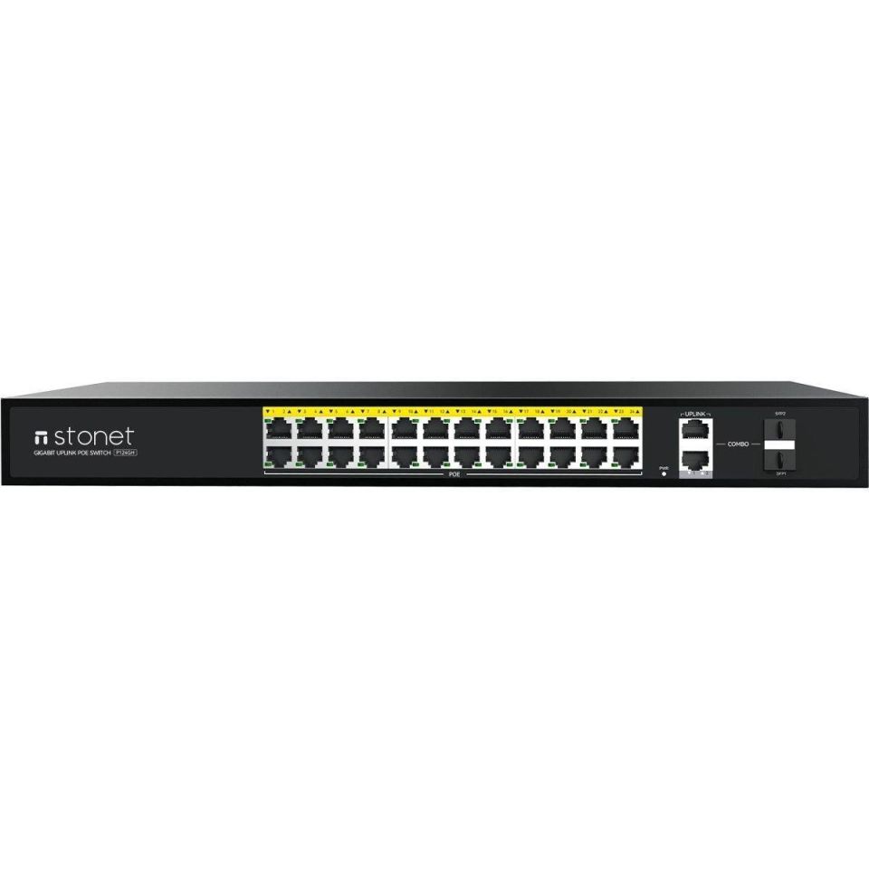 P124GH 24 FE POE+2GE Uplink POE Switch