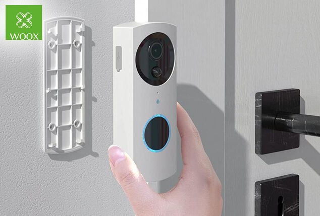 WOOX R7087 Wi-Fi Smart Video Doorbell & Chime White