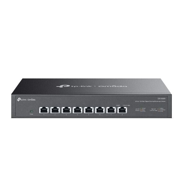 TP-Link DS1008X 8 Port 10G Multi-Gigabit Switch (Masaüstü / Raf Montajı)