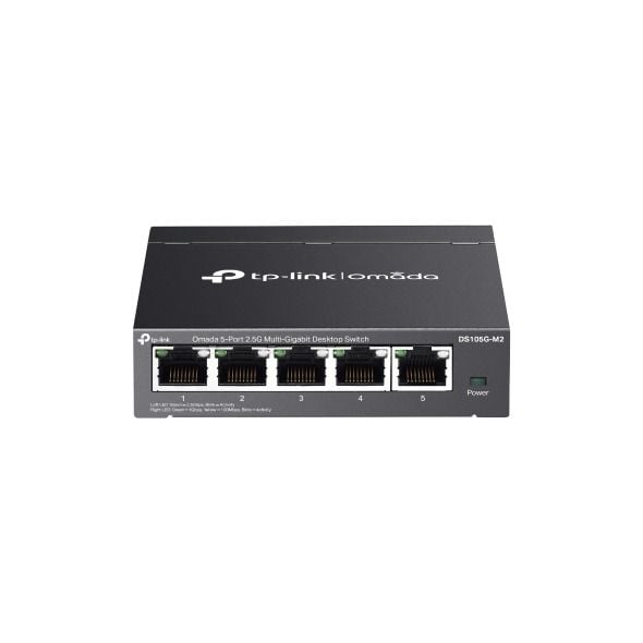 TP-Link DS105G-M2 5 Port 2.5G Switch (Yönetimsiz, Fansız)