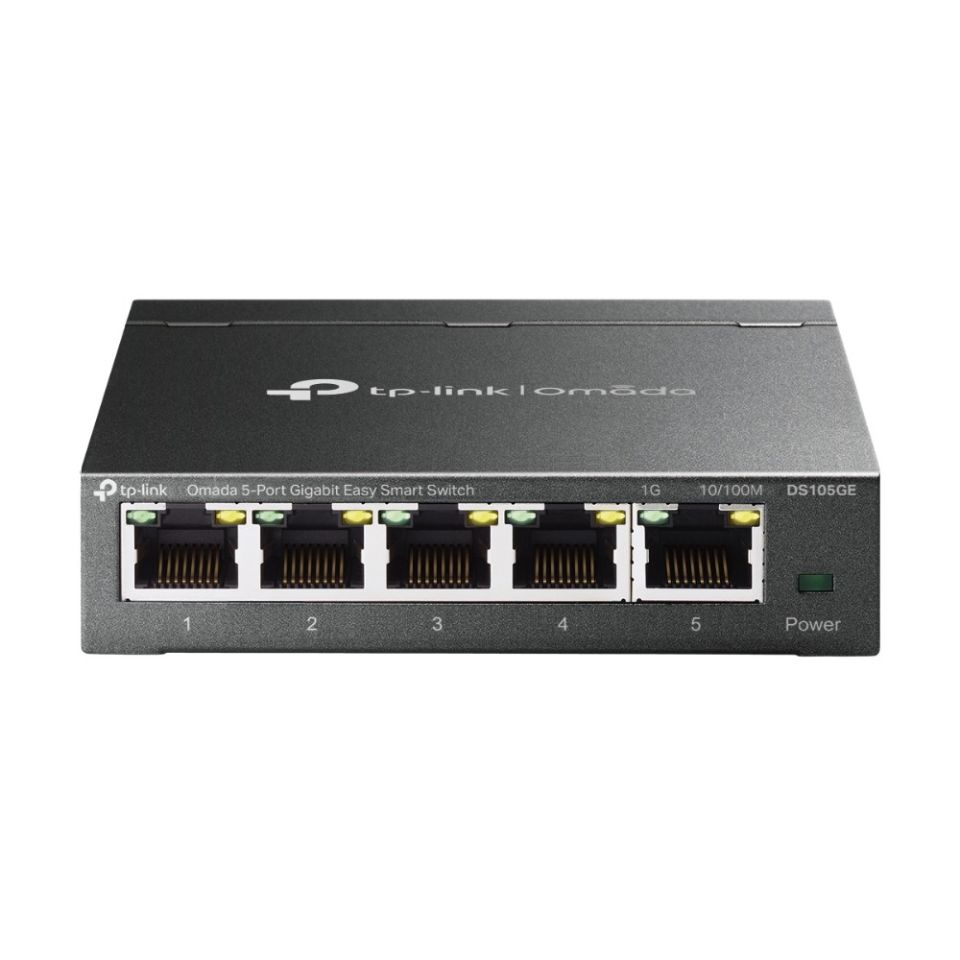 TP-Link DS105GE 5 Port Gigabit Switch (Kolay Yönetim, Web Yönetimli)