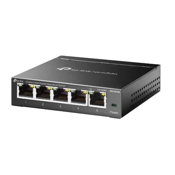 TP-Link DS105GE 5 Port Gigabit Switch (Kolay Yönetim, Web Yönetimli)